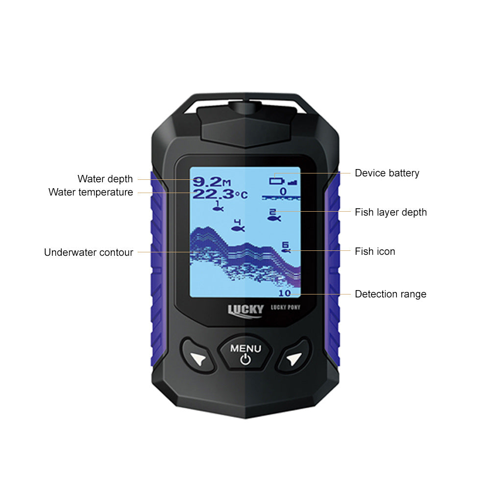 Lucky Fish Finder Outdoor Sports Fish Finder Sea Harvester Fishing Tackle  FL218CS-T - China Fish Finder and Sonar Fish Finder price